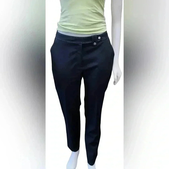 EP Pro Golf Black Pants Trousers Size 6 - Picture 2 of 13